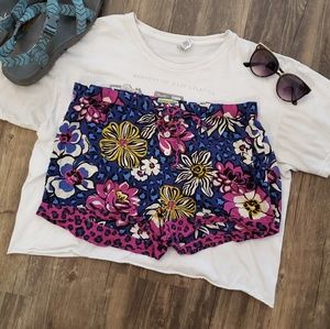 Vera Bradley floral comfy shorts